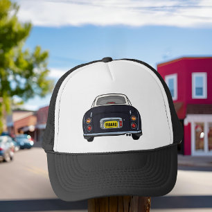 Figarations Black Figaro Car Trucker Hat Truckerkappe