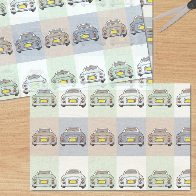 Figarations Figaro Car Season Tissue Seidenpapier (Figaro Car Tissue Paper just for you)