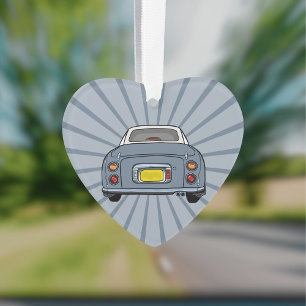 Figarations Niedlich Lapis Gray Figaro Auto Orname Ornament