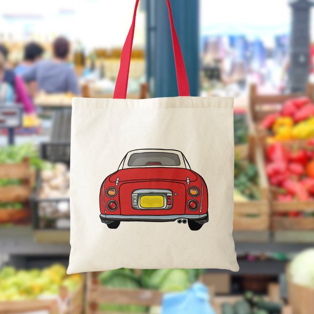 Figarations Red Figaro Auto Tote Bag Tragetasche (Perfect tote bag for the red figaro owner)