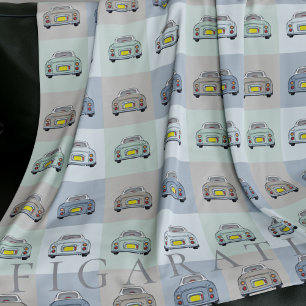 Figarations Season Figaro Car Pattern Personalized Fleecedecke