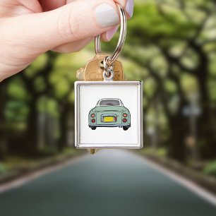 Figarations Süß Smaragdgrün Figaro Auto Schlüsselanhänger