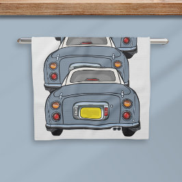 Figaro Car Convoy Lapis Kitchen Handtuch