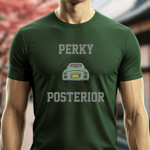 Figaro Green Car Funny Perky Posterior T-Shirt