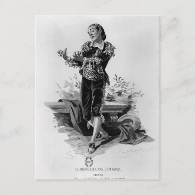 Figaro Postkarte (Vorderseite)