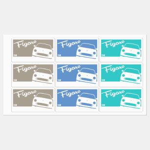 Figaro Stickers Etiketten