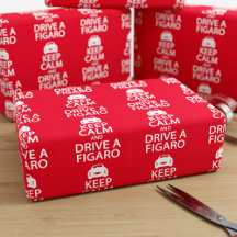 Figaro Wrapping Paper behalten Calm Drive