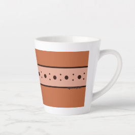 Figdewdrop Entspannungstasse Orange kleine Latte T Milchtasse
