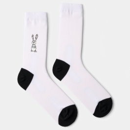 figdewdrops Bunny Crew Socken