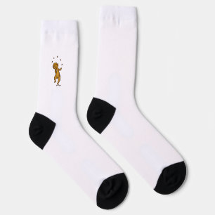 figdewdrops Jonglier-Eichhörnchen-Crew-Socken Socken
