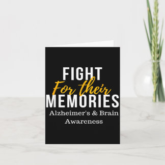 Fight for memories alzheimer's &amp; brain karte
