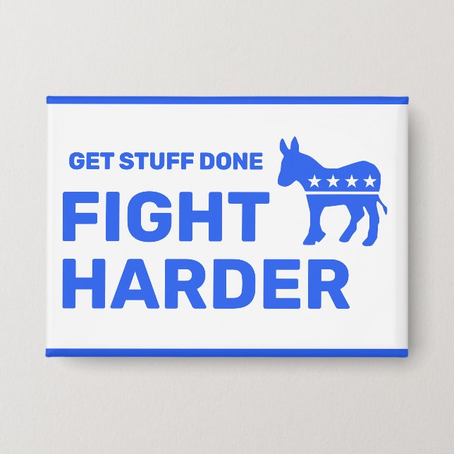 Fight Harder™-Taste (Anpassen!) Button (Vorderseite)