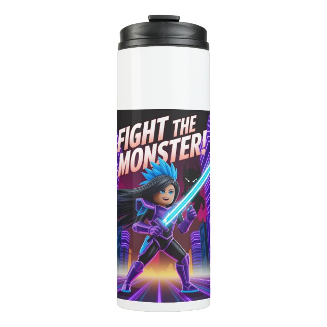 Fight the monster  thermosbecher (Vorderseite)