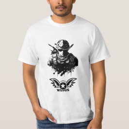 Fighter-Logo-T-Shirt für Männer | Stil fürs Gym & T-Shirt