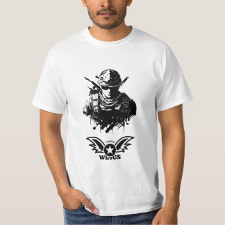 Fighter-Logo-T-Shirt für Männer | Stil fürs Gym & T-Shirt