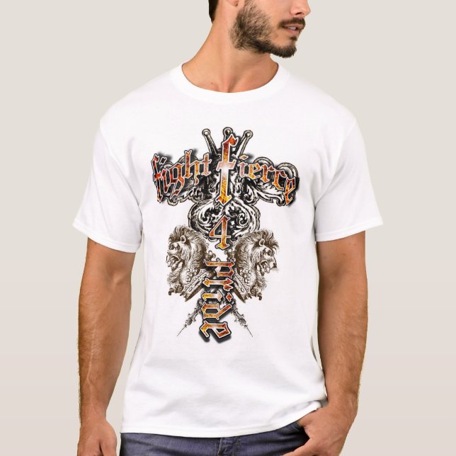 FightFierce 4 Stolz-T - Shirt (Vorderseite)