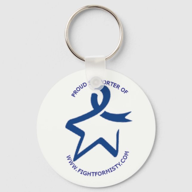 FightForMisty.com Schlüsselanhänger (Vorderseite)