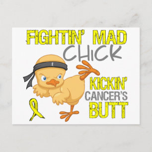 Fightin Chick Sarcoma Postkarte
