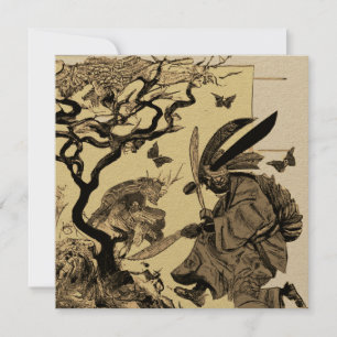 Fighting Butterflies Karte