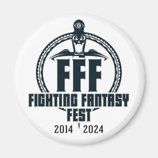 Fighting Fantasy Fest 10-Jubiläumsmagnet Magnet