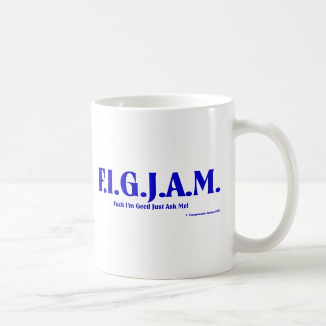 FIGJAM - BLAU TASSE (Rechts)