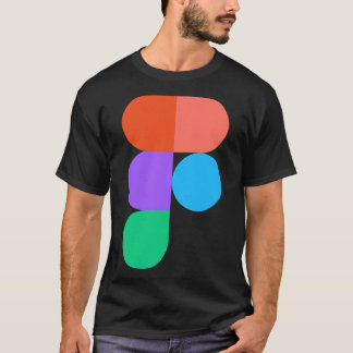 Figma Software Logo Icon Geschenk für Figma Fan Cl T-Shirt