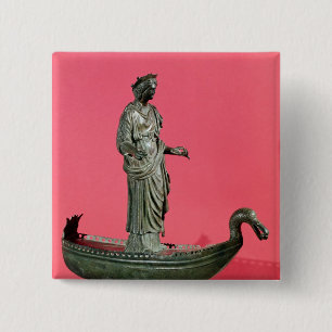 Figürchen der Göttin Sequana Button