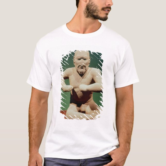 Figürchen eines Ringkämpfers T-Shirt (Vorderseite)