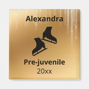 Figuren skating level test year gold magnet