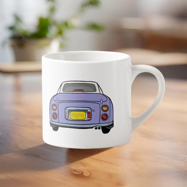 Figures Name Lilac Figaro Car Espresso Cup Espressotasse (For your espresso brews! Just add your name)
