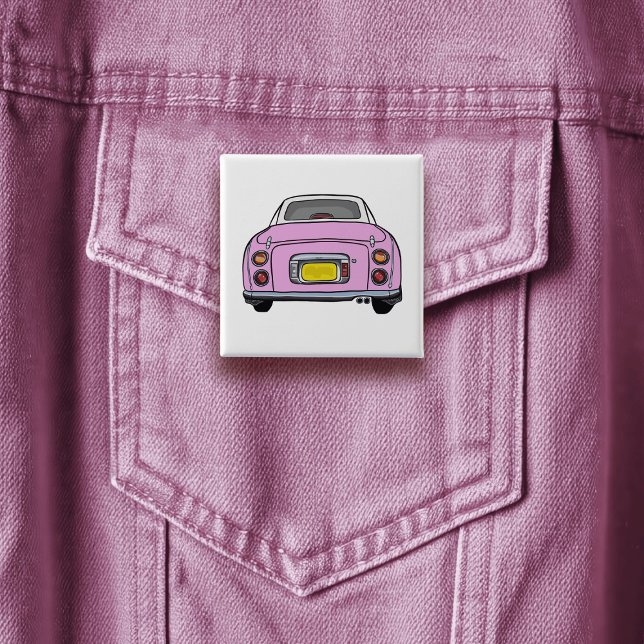 Figures Niedlich Candy Pink Figaro Button Abzeiche (A fun figgy pin button badge to attach to you! Show off your love of pink figaro cars)