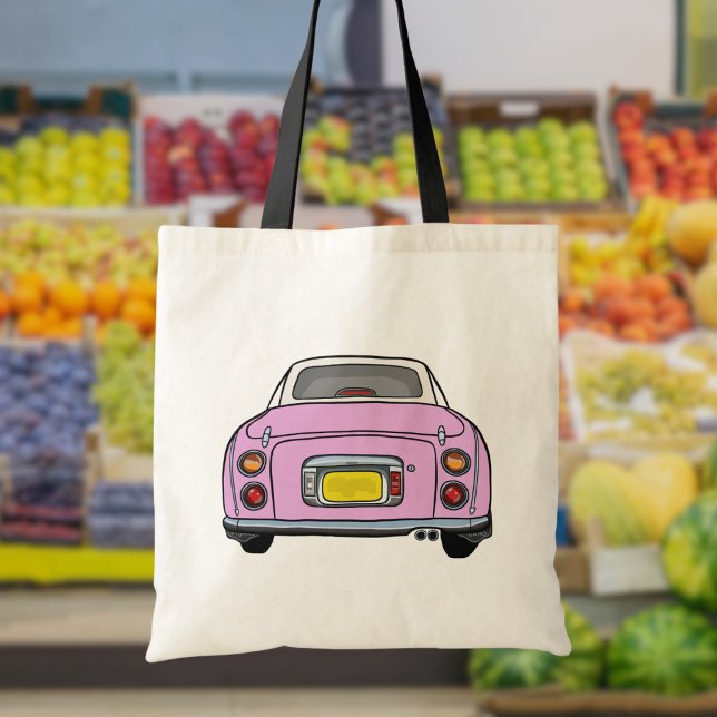 Figures Niedlich Pink Figaro Auto Tote Bag Tragetasche (Fun tote bag for the pink figaro car owner)