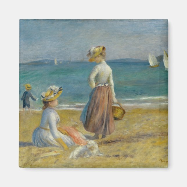 Figures on the Beach - Pierre-Auguste Renoir Magnet (Vorne)