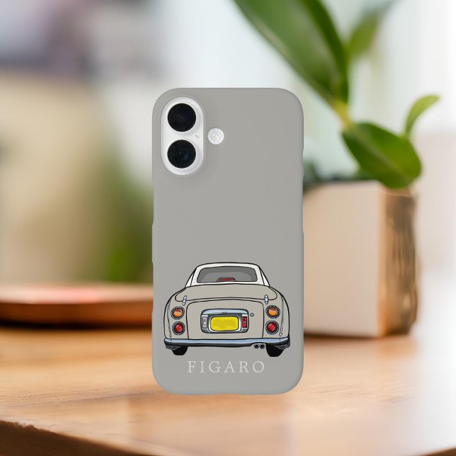 Figures Topaz Mist Figaro Car Personalisiert Case-Mate iPhone Hülle (Cute topaz mist figaro phone case with space for your name)