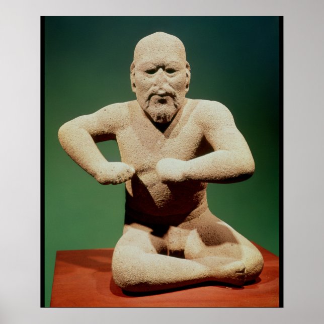 Figurine of a wrestler poster (Vorne)