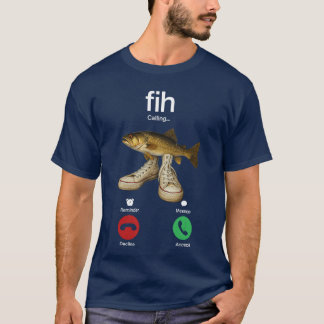 Fih-Aufruf Erinnern Sie mich Meldung Decoder akzep T-Shirt