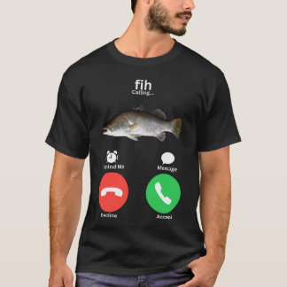 Fih-Aufruf Erinnern Sie mich Meldung Decoder akzep T-Shirt
