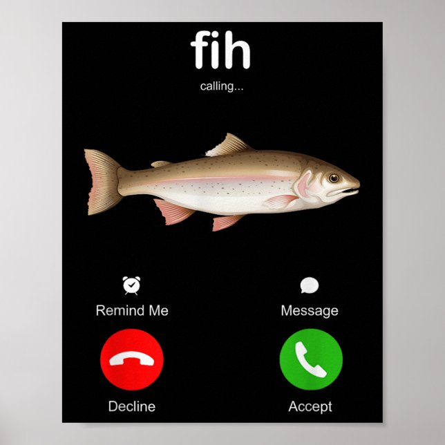 Fih-Aufruf Erinnerung an Nachricht-Deklaration akz Poster (Vorne)
