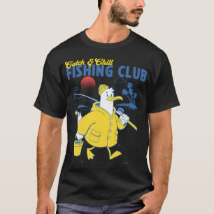 Fih Calling Lustiger Angeln Meme Falsch geschriebe T-Shirt