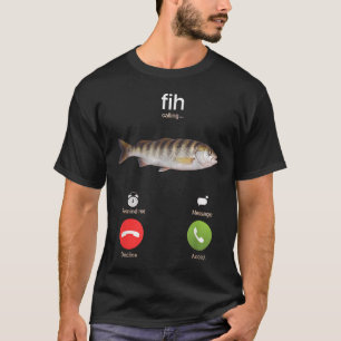 Fih Schuhe Fisch Lustiger Rechtschreibfehler Fisch T-Shirt