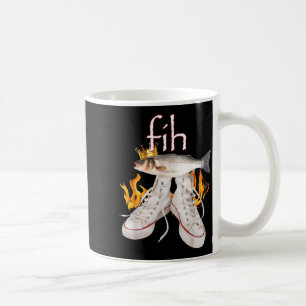 Fih Scute Ss Cute Sss Fisch Lustiger Fisch Mit Rec Kaffeetasse