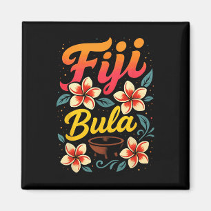 Fiji Bula Tropischer Inselurlaub Souvenir Magnet