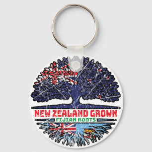Fiji Fijian Neuseeländer New Zealander New Zealand Schlüsselanhänger