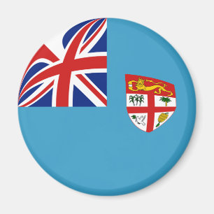Fiji Fischaugen-Flagge-Magnet Magnet