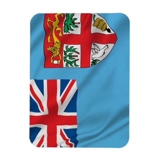 Fiji Flag Magnet (Vertikal)