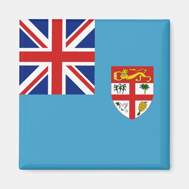 Fiji Flag Magnet (Vorne)