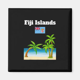 Fiji-Inseln Liebhaber Reise Souvenir Fidschianisch Magnet