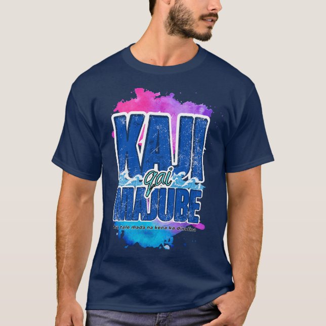 Fiji Kaji Qai Majube – Fijian Vibes Tee (Vorderseite)