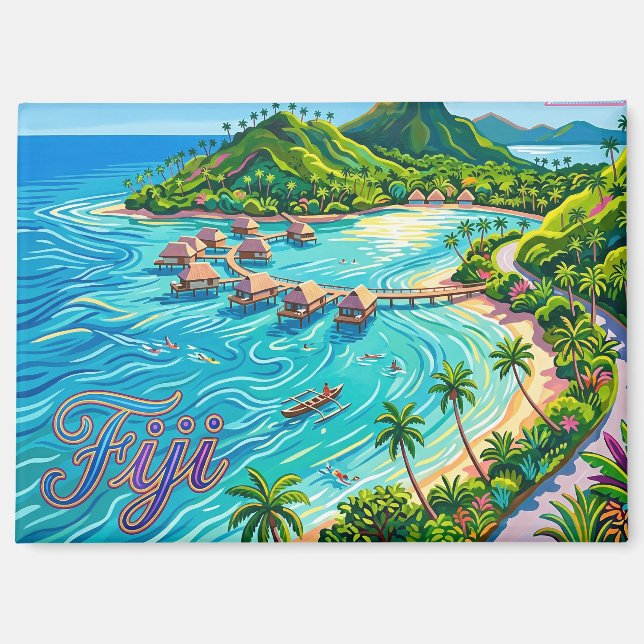 Fiji Magnet (Vorderseite)