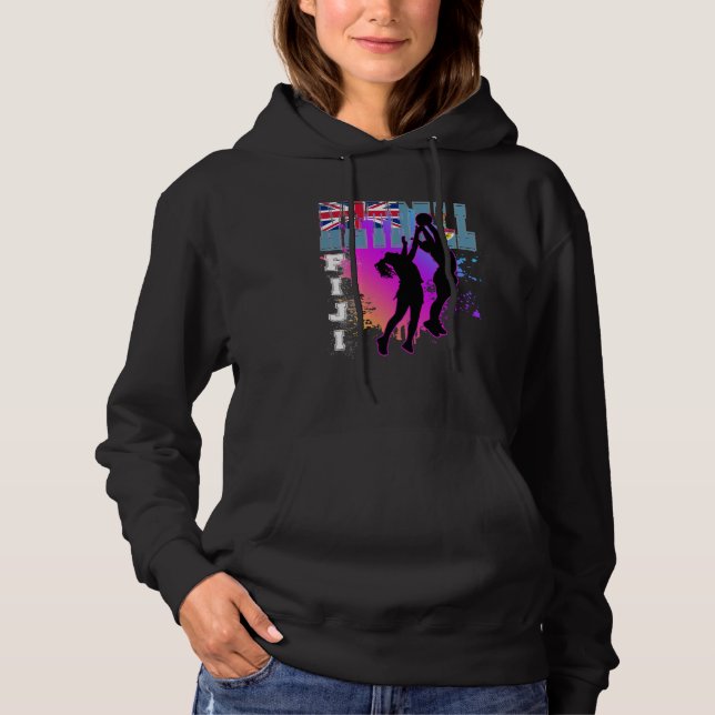 Fiji  Netball Hoodie (Vorderseite)